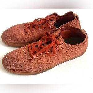 Suavs Men’s The Zilker Casual Orange Woven Minimalist Travel Sneakers Sz 10-10.5